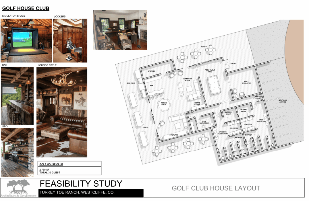 The clubhouse